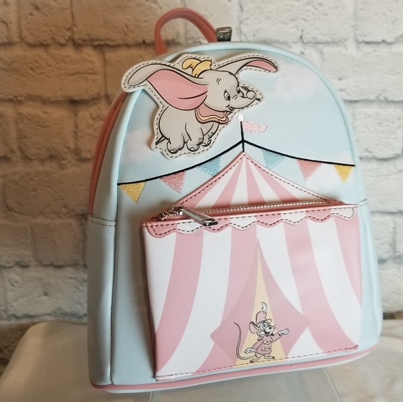 Loungefly Bags Loungefly Dumbo Circus Tent Disney Mini Backpack